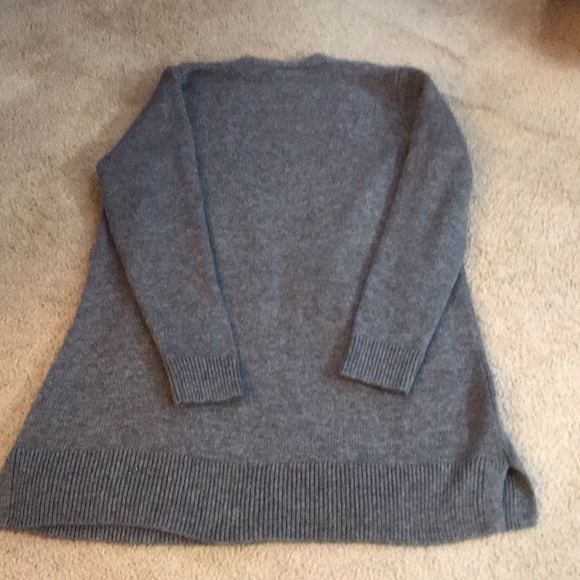 🌸NEW🌸 Amazon Essentials Grey Long Cardigan with Pockets - Picture 9 of 11